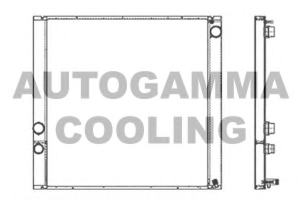 AUTOGAMMA 105214 Радиатор, охлаждение двигателя для LAND ROVER RANGE ROVER III (Ленд ровер/лэнд ровер Рангэ ровер 3) AUTOGAMMA 105214 Радиатор, охлаждение двигателя для LAND ROVER RANGE ROVER III (Ленд ровер/лэнд ровер Рангэ ровер 3)