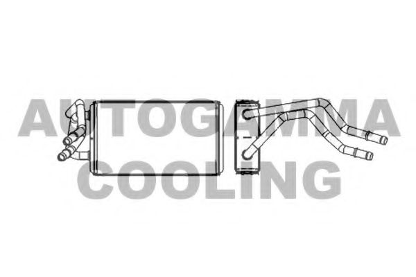 AUTOGAMMA 105327 Теплообменник, отопление салона для FORD TRANSIT NEO (Форд Трансит нэо) AUTOGAMMA 105327 Теплообменник, отопление салона для FORD TRANSIT NEO (Форд Трансит нэо)