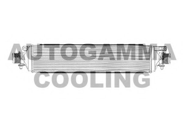 AUTOGAMMA 105336 Интеркулер 