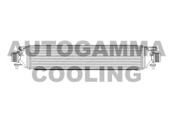 AUTOGAMMA 105337 Интеркулер 