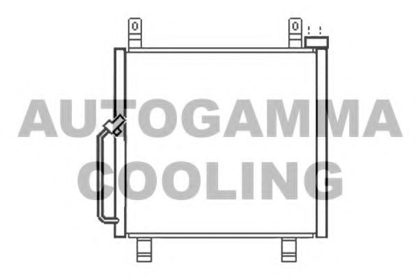 AUTOGAMMA 105551 Конденсатор, кондиционер для SUZUKI (Сузуки) AUTOGAMMA 105551 Конденсатор, кондиционер для SUZUKI (Сузуки)