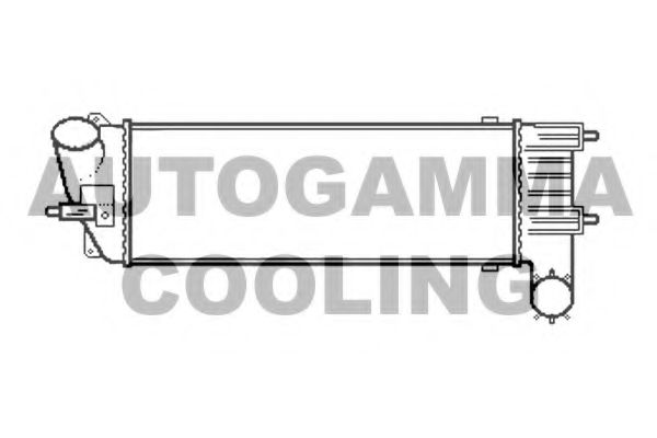AUTOGAMMA 105613 Интеркулер 