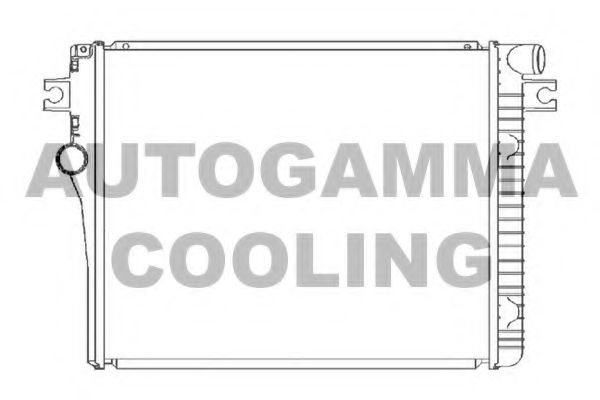 AUTOGAMMA 105620 Радиатор, охлаждение двигателя для BMW 6 (Бмв 6) AUTOGAMMA 105620 Радиатор, охлаждение двигателя для BMW 6 (Бмв 6)