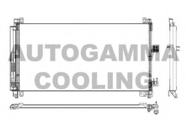AUTOGAMMA 105642 Конденсатор, кондиционер для CITROëN (Cитроëн) AUTOGAMMA 105642 Конденсатор, кондиционер для CITROëN (Cитроëн)