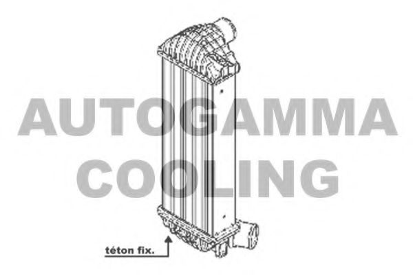 AUTOGAMMA 105673 Интеркулер 