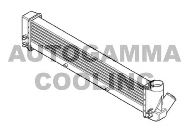 AUTOGAMMA 105686 Интеркулер 