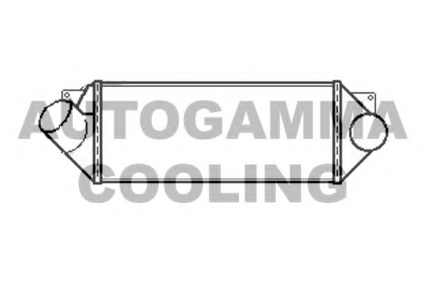 AUTOGAMMA 105690 Интеркулер 