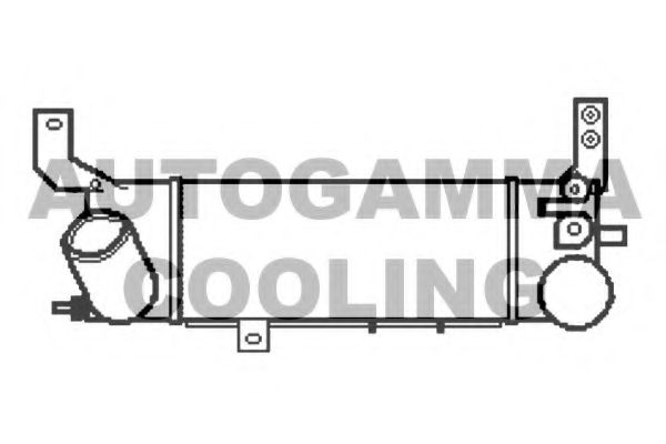 AUTOGAMMA 105708 Интеркулер для MAZDA PREMACY (Мазда Premacy) AUTOGAMMA 105708 Интеркулер для MAZDA PREMACY (Мазда Premacy)