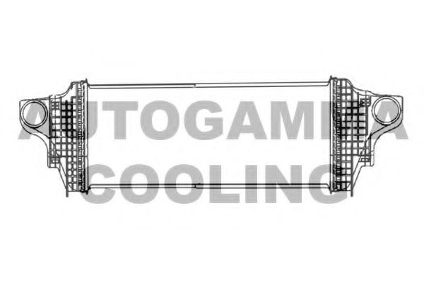 AUTOGAMMA 105726 Интеркулер 