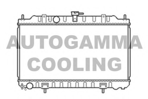 AUTOGAMMA 105810 Радиатор, охлаждение двигателя для NISSAN (Ниссан) AUTOGAMMA 105810 Радиатор, охлаждение двигателя для NISSAN (Ниссан)
