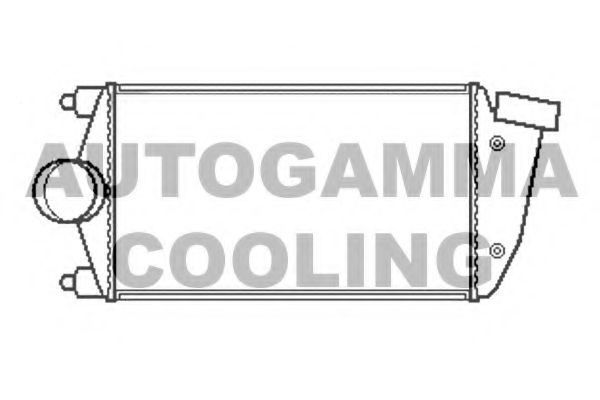 AUTOGAMMA 107065 Интеркулер 