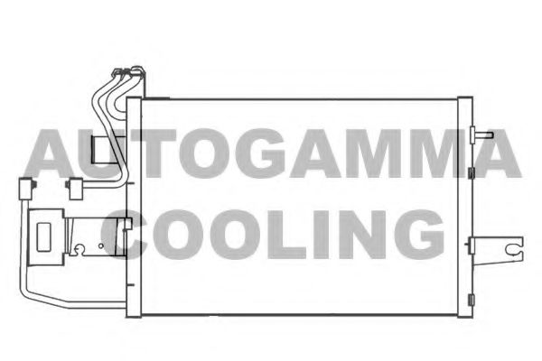 AUTOGAMMA 107066 Конденсатор, кондиционер для SKODA FELICIA II (Шкода Фелиция 2) AUTOGAMMA 107066 Конденсатор, кондиционер для SKODA FELICIA II (Шкода Фелиция 2)