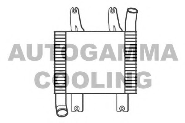 AUTOGAMMA 107071 Интеркулер 