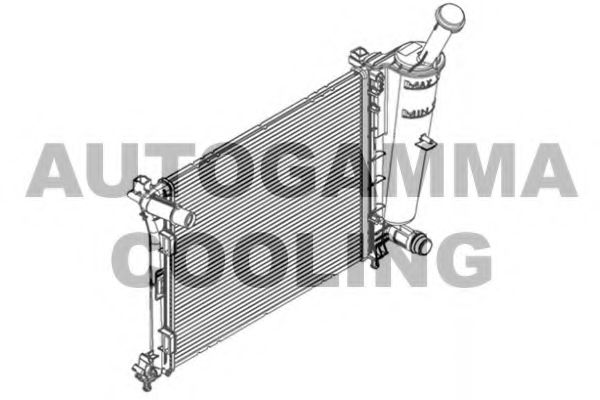 AUTOGAMMA 107088 Радиатор, охлаждение двигателя для FIAT (Фиат) AUTOGAMMA 107088 Радиатор, охлаждение двигателя для FIAT (Фиат)