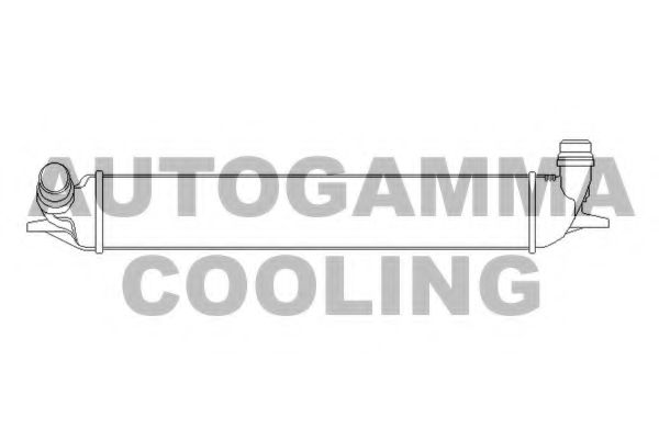 AUTOGAMMA 107196 Интеркулер 