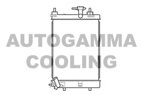 AUTOGAMMA 107207 Радиатор, охлаждение двигателя для DAIHATSU MIRA VII (Дайхатсу Мира v2) AUTOGAMMA 107207 Радиатор, охлаждение двигателя для DAIHATSU MIRA VII (Дайхатсу Мира v2)