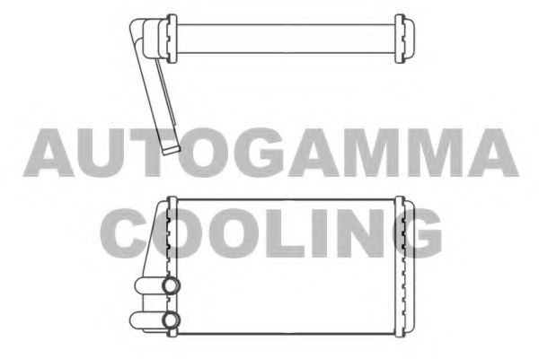 AUTOGAMMA 107269 Теплообменник, отопление салона для LAND ROVER DEFENDER (Ленд ровер/лэнд ровер Дэфэндэр) AUTOGAMMA 107269 Теплообменник, отопление салона для LAND ROVER DEFENDER (Ленд ровер/лэнд ровер Дэфэндэр)