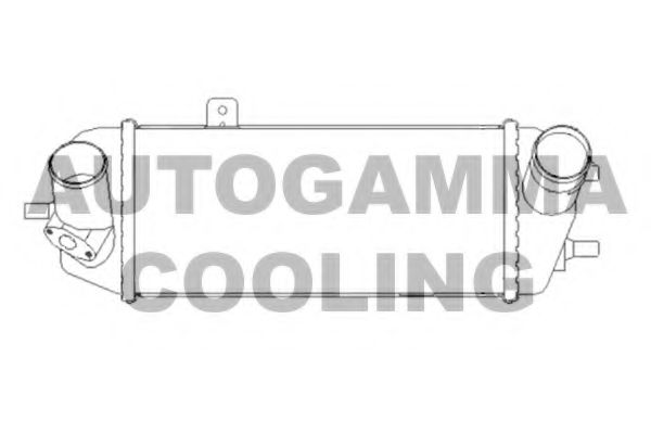 AUTOGAMMA 107314 Интеркулер для HYUNDAI I20 (Хендай И20) AUTOGAMMA 107314 Интеркулер для HYUNDAI I20 (Хендай И20)