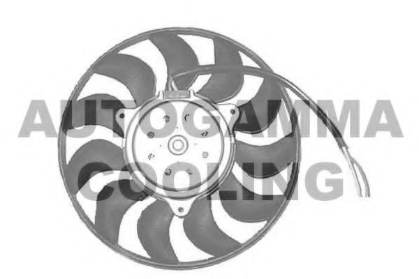AUTOGAMMA GA200417 Вентилятор, охлаждение двигателя для SEAT EXEO (Сеат Эxэо)