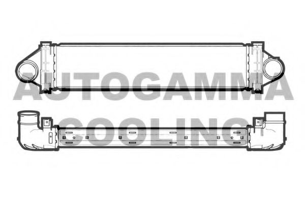 AUTOGAMMA 107371 Интеркулер для LAND-ROVER (Ланд-ровер) AUTOGAMMA 107371 Интеркулер для LAND-ROVER (Ланд-ровер)