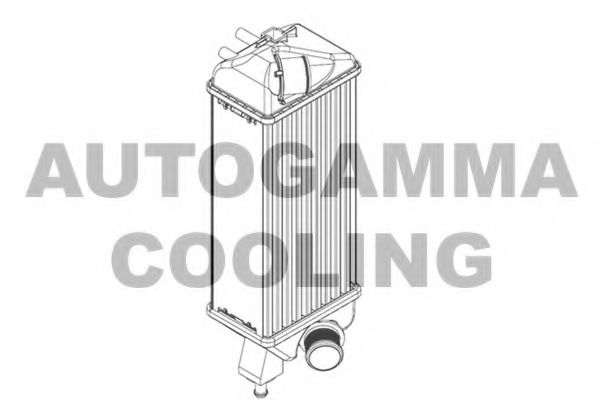 AUTOGAMMA 107451 Интеркулер для FIAT 500 (Фиат 500) AUTOGAMMA 107451 Интеркулер для FIAT 500 (Фиат 500)