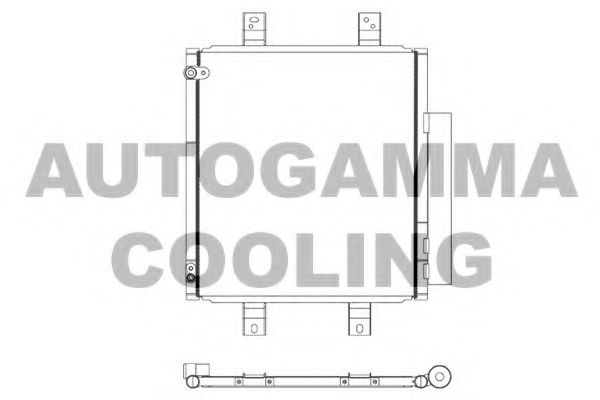 AUTOGAMMA 107479 Конденсатор, кондиционер для DAIHATSU SIRION (Дайхатсу Сирион) AUTOGAMMA 107479 Конденсатор, кондиционер для DAIHATSU SIRION (Дайхатсу Сирион)