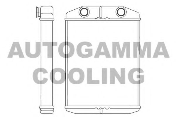 AUTOGAMMA 107147 Теплообменник, отопление салона для RENAULT LUTECIA IV (Рено Лутэcиа иv) AUTOGAMMA 107147 Теплообменник, отопление салона для RENAULT LUTECIA IV (Рено Лутэcиа иv)