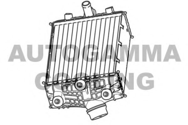 AUTOGAMMA 107551 Интеркулер 