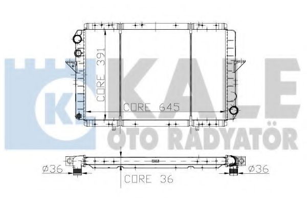 KALE OTO RADYATÖR 160800 Радиатор, охлаждение двигателя для RENAULT MASTER I (Рено Мастэр и) KALE OTO RADYATÖR 160800 Радиатор, охлаждение двигателя для RENAULT MASTER I (Рено Мастэр и)
