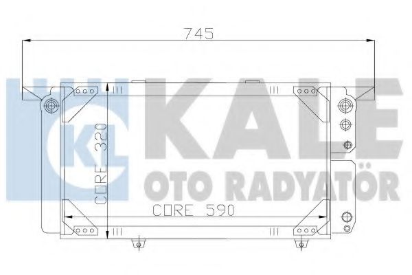 KALE OTO RADYATÖR 163300 Радиатор, охлаждение двигателя для AUDI 4000 (Ауди 4000) KALE OTO RADYATÖR 163300 Радиатор, охлаждение двигателя для AUDI 4000 (Ауди 4000)
