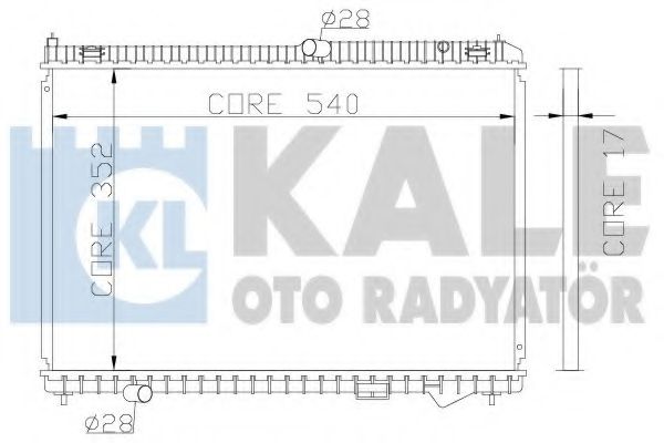 KALE OTO RADYATÖR 341945 Радиатор, охлаждение двигателя для FORD ECOSPORT (Форд Эcоспорт) KALE OTO RADYATÖR 341945 Радиатор, охлаждение двигателя для FORD ECOSPORT (Форд Эcоспорт)