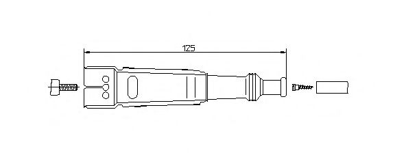 BREMI 10210/5 Вилка, свеча зажигания для AUDI 100 (Ауди 100) BREMI 10210/5 Вилка, свеча зажигания для AUDI 100 (Ауди 100)