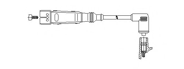 BREMI 154/60 Провод зажигания для AUDI 100 (Ауди 100) BREMI 154/60 Провод зажигания для AUDI 100 (Ауди 100)