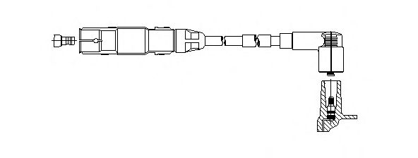BREMI 192/54 Провод зажигания для FORD (Форд) BREMI 192/54 Провод зажигания для FORD (Форд)