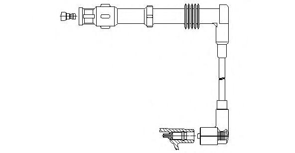 BREMI 216/65 Провод зажигания для FORD (Форд) BREMI 216/65 Провод зажигания для FORD (Форд)