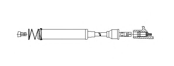 BREMI 318/65 Провод зажигания для OPEL OMEGA A (Опель Омэга а) BREMI 318/65 Провод зажигания для OPEL OMEGA A (Опель Омэга а)