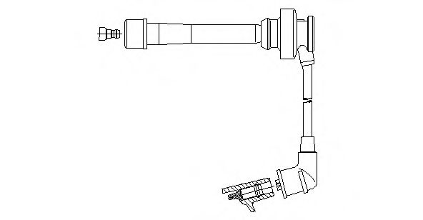BREMI 338/26 Провод зажигания для MITSUBISHI COLT/RODEO (Митсубиши/митсубиси Cолт/родэо) BREMI 338/26 Провод зажигания для MITSUBISHI COLT/RODEO (Митсубиши/митсубиси Cолт/родэо)