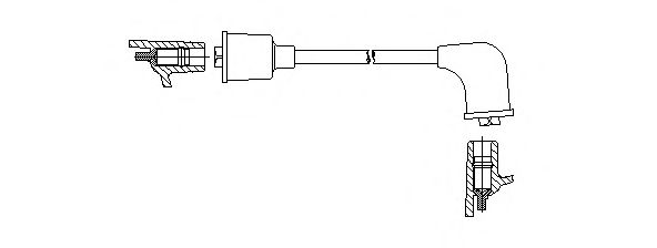 BREMI 396/25 Провод зажигания для MITSUBISHI SIGMA (Митсубиши/митсубиси Сигма) BREMI 396/25 Провод зажигания для MITSUBISHI SIGMA (Митсубиши/митсубиси Сигма)