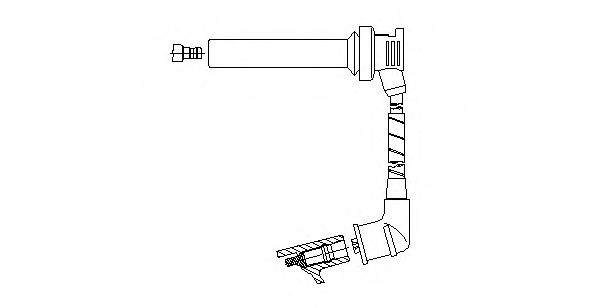 BREMI 403E35 Провод зажигания для MAZDA FAMILIA V (Мазда Фамилиа v) BREMI 403E35 Провод зажигания для MAZDA FAMILIA V (Мазда Фамилиа v)