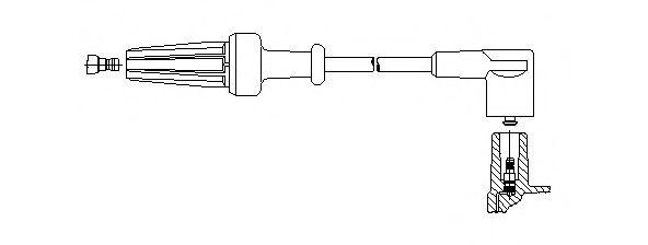 BREMI 663/50 Провод зажигания для RENAULT SAFRANE (Рено Сафранэ) BREMI 663/50 Провод зажигания для RENAULT SAFRANE (Рено Сафранэ)