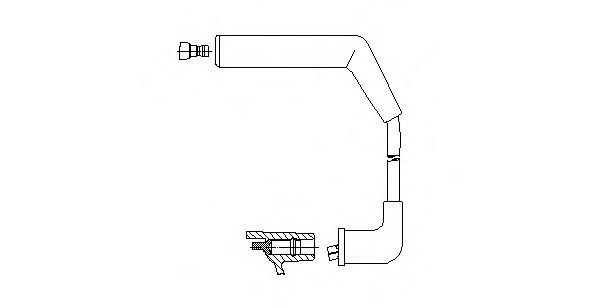 BREMI 6A02/44 Провод зажигания для HONDA (Хонда) BREMI 6A02/44 Провод зажигания для HONDA (Хонда)