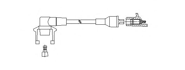 BREMI 769/68 Провод зажигания для RENAULT MASTER I (Рено Мастэр и) BREMI 769/68 Провод зажигания для RENAULT MASTER I (Рено Мастэр и)