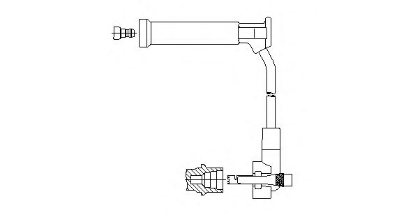 BREMI 815/15 Провод зажигания для FORD (Форд) BREMI 815/15 Провод зажигания для FORD (Форд)
