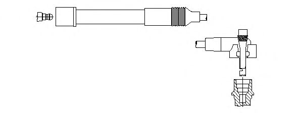 BREMI 817/85 Провод зажигания для FORD (Форд) BREMI 817/85 Провод зажигания для FORD (Форд)