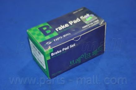PARTS-MALL PKH-007 Тормозные колодки для MAZDA (Мазда) PARTS-MALL PKH-007 Тормозные колодки для MAZDA (Мазда)