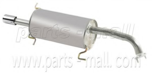 PARTS-MALL PYB-019 Глушитель выхлопных газов конечный для KIA MENTOR (Киа Мэнтор) PARTS-MALL PYB-019 Глушитель выхлопных газов конечный для KIA MENTOR (Киа Мэнтор)
