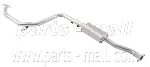 PARTS-MALL PYB-022 Средний глушитель выхлопных газов для KIA MENTOR (Киа Мэнтор) PARTS-MALL PYB-022 Средний глушитель выхлопных газов для KIA MENTOR (Киа Мэнтор)