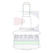 DITAS A2-1139 Несущий направляющий шарнир для FIAT UNO (Фиат Уно) DITAS A2-1139 Несущий направляющий шарнир для FIAT UNO (Фиат Уно)