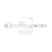 DITAS A2-2775 Осевой шарнир, рулевая тяга для HYUNDAI PONY I (Хендай Понъ и) DITAS A2-2775 Осевой шарнир, рулевая тяга для HYUNDAI PONY I (Хендай Понъ и)