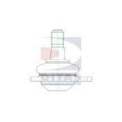 DITAS A2-901 Несущий направляющий шарнир для LADA SABLE (Лада Саблэ) DITAS A2-901 Несущий направляющий шарнир для LADA SABLE (Лада Саблэ)